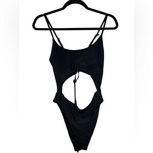 Black Cutout Swimsuit size L